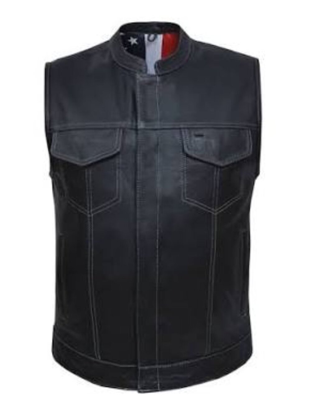 MEN'S UNIK LEATHER VEST